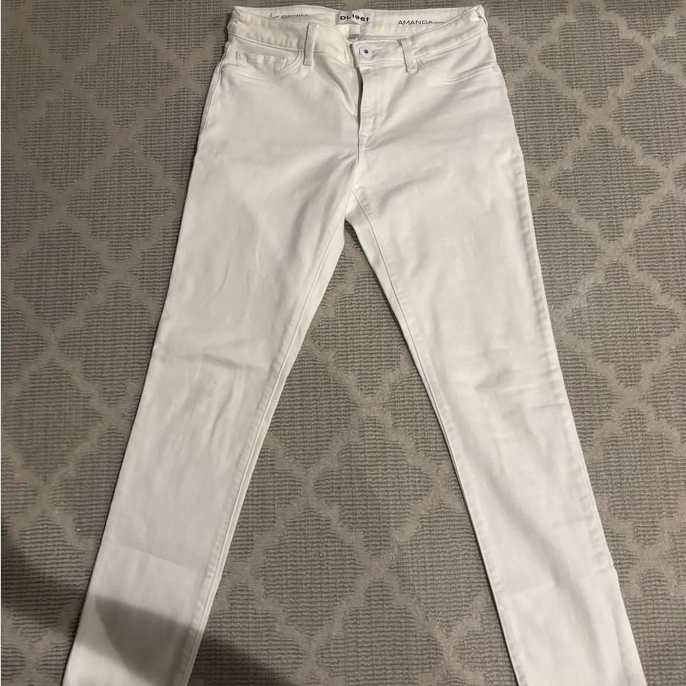 DL1961 Women's White Skinny Jeans